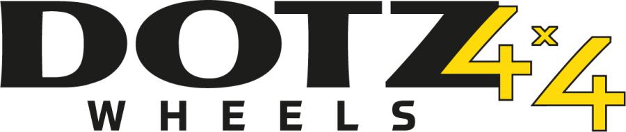 dotz 4x4 lettering logo logo cerchi dotz 4x4
